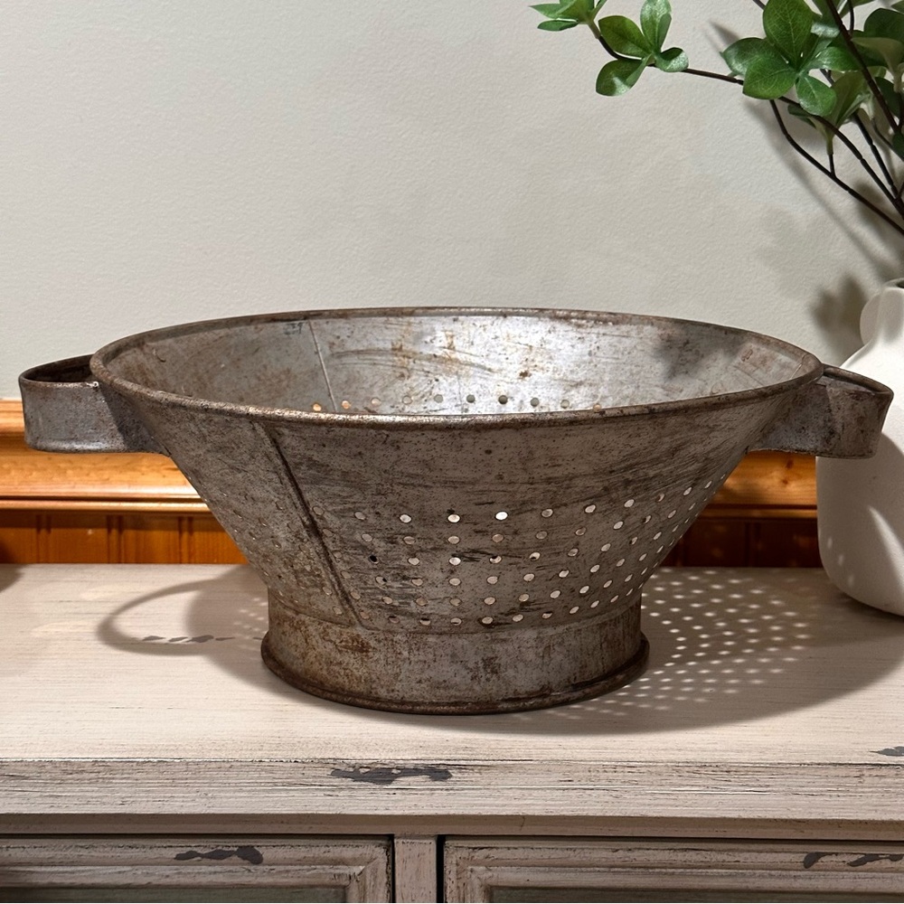 Vintage Colander Strainer